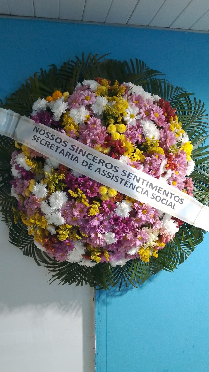 Coroa de Flores Afeto para velório em Maceió